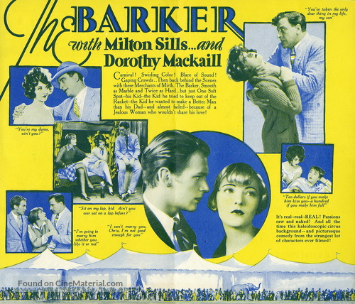 The Barker - poster