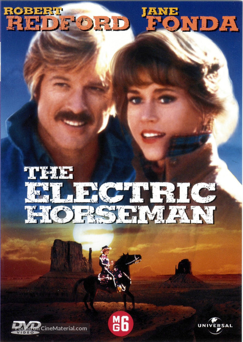 The Electric Horseman - Belgian DVD movie cover