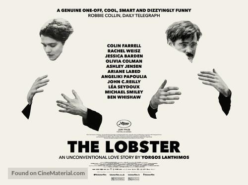 The Lobster - British Movie Poster