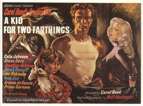 A Kid for Two Farthings - British Movie Poster