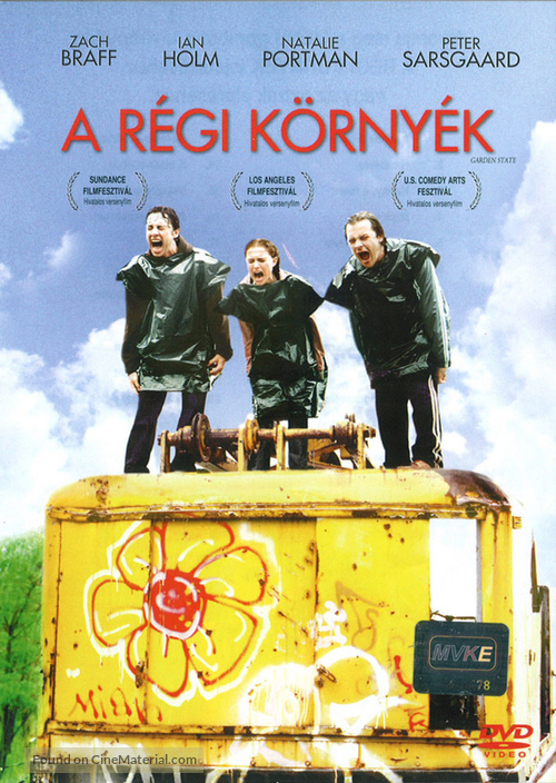 Garden State - Hungarian Movie Cover