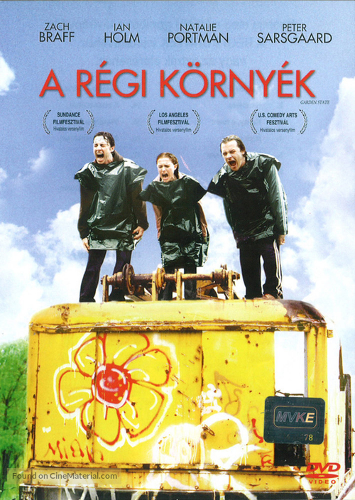 Garden State - Hungarian Movie Cover