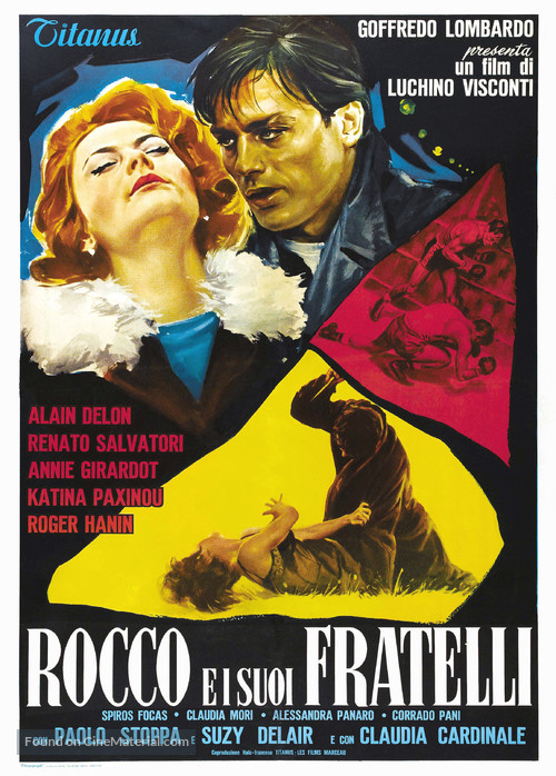 Rocco e i suoi fratelli - Italian Movie Poster