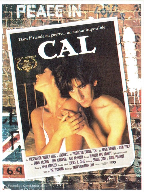 Cal - French Movie Poster
