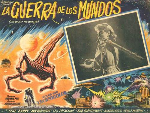 The War of the Worlds - Mexican Movie Poster