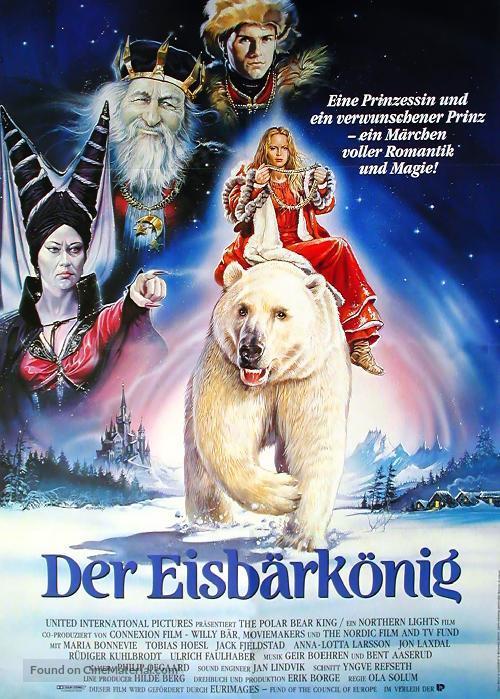 Kvitebj&oslash;rn Kong Valemon - German Movie Poster