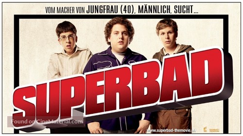Superbad - Swiss Movie Poster