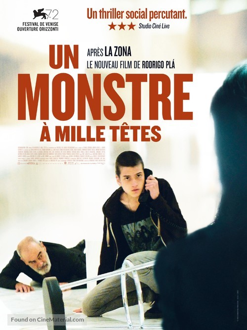 Un monstruo de mil cabezas - French Movie Poster