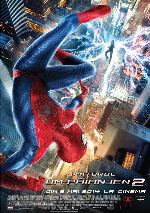 The Amazing Spider-Man 2 - Romanian Movie Poster