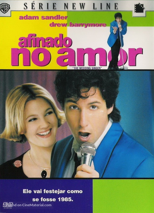 The Wedding Singer - Brazilian Movie Cover