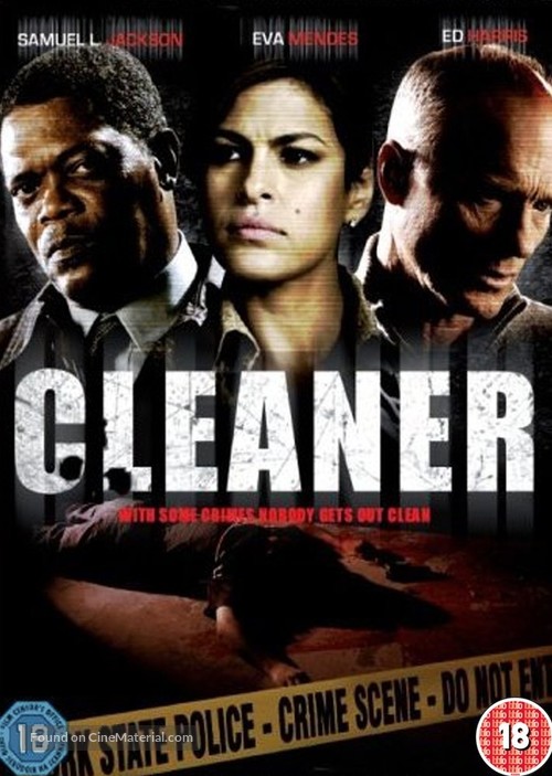 Cleaner - British DVD movie cover