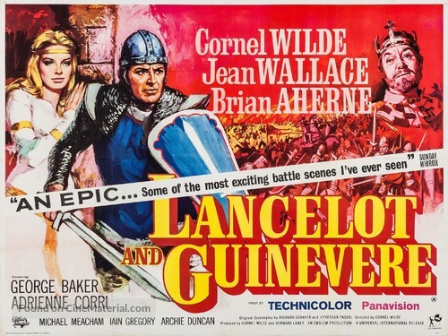 Lancelot and Guinevere - British Movie Poster