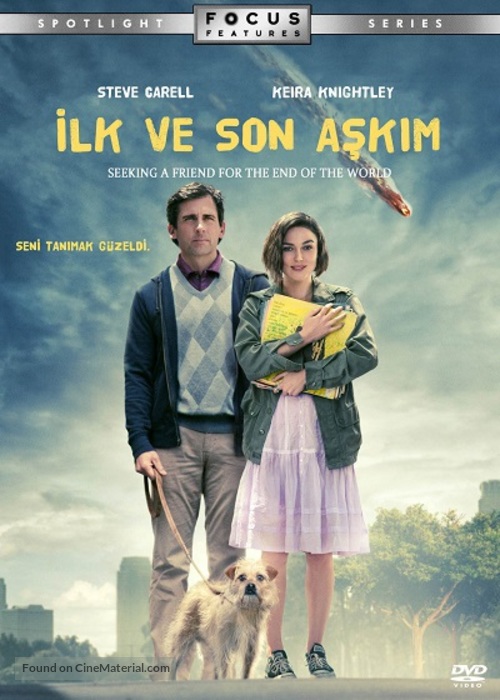 Seeking a Friend for the End of the World - Turkish DVD movie cover
