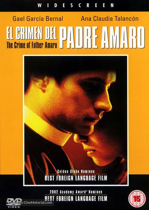 El crimen del Padre Amaro - British Movie Cover