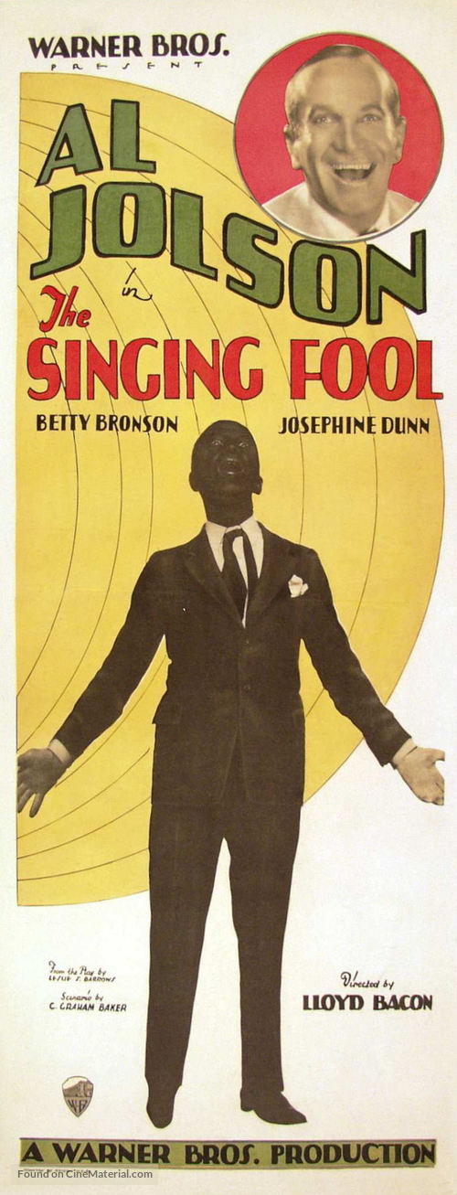 The Singing Fool - Movie Poster