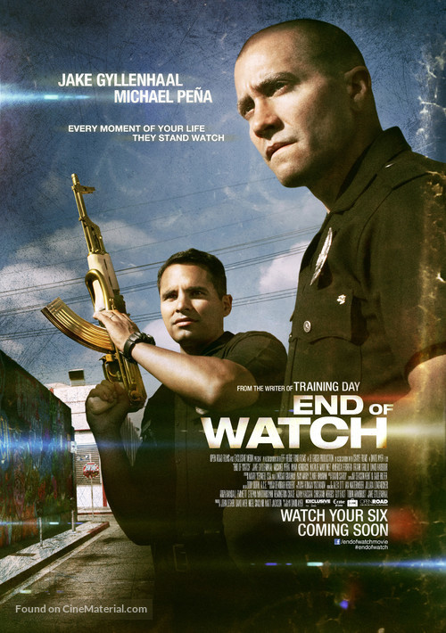 End of Watch - Movie Poster