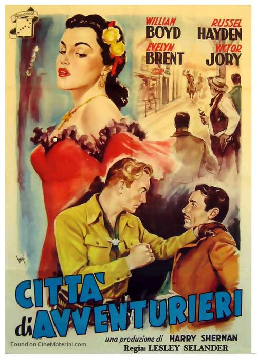 Wide Open Town - Italian Movie Poster