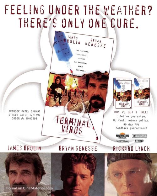 Terminal Virus - Video release movie poster