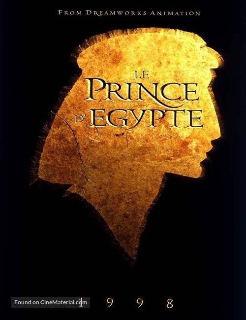 The Prince of Egypt - French Movie Poster