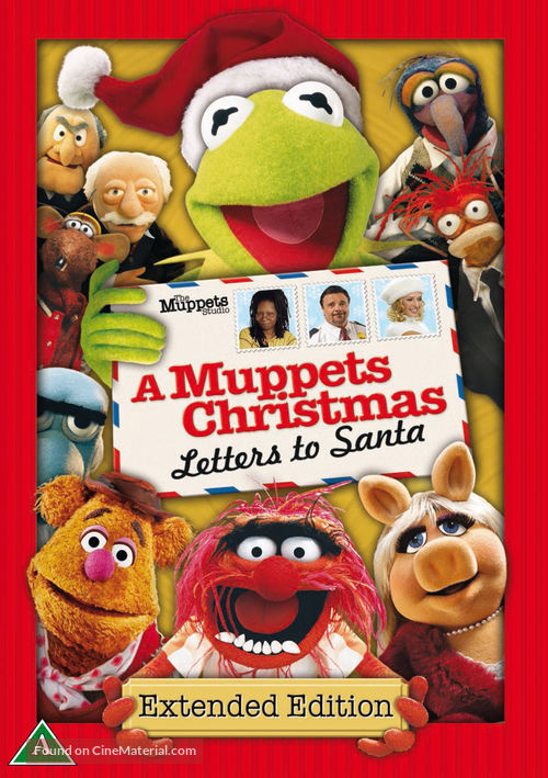A Muppets Christmas: Letters to Santa - Danish DVD movie cover