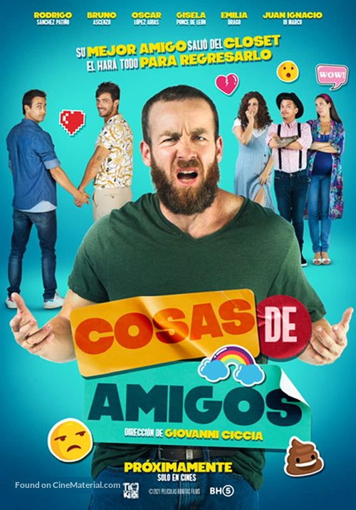 Cosas de amigos - Peruvian Movie Poster