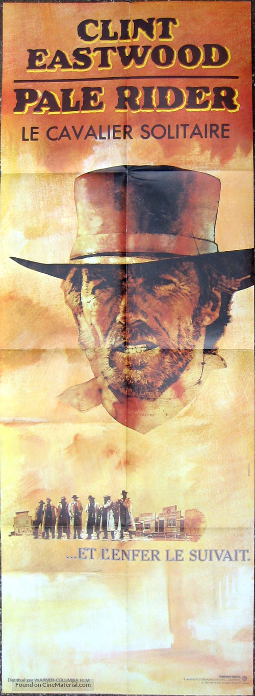 Pale Rider - French Movie Poster