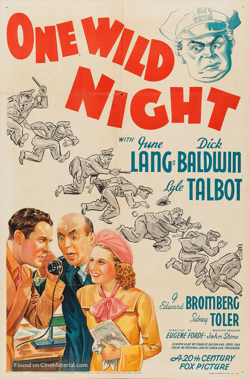 One Wild Night - Movie Poster