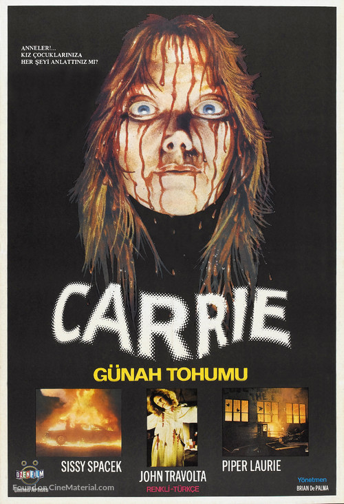 Carrie - Turkish Movie Poster