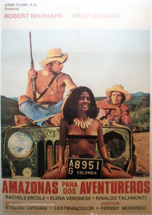 Dschungelm&auml;dchen f&uuml;r zwei Halunken - Spanish Movie Poster