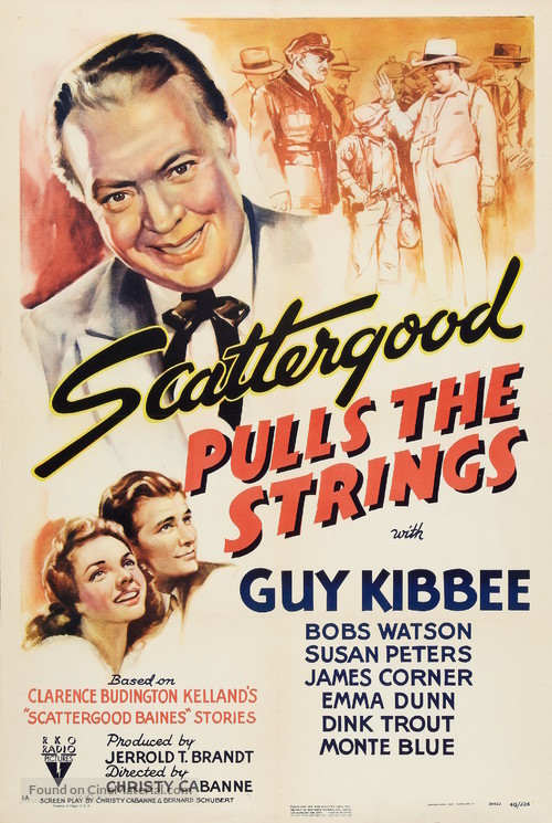 Scattergood Pulls the Strings - Movie Poster