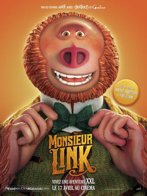 Missing Link - French Movie Poster