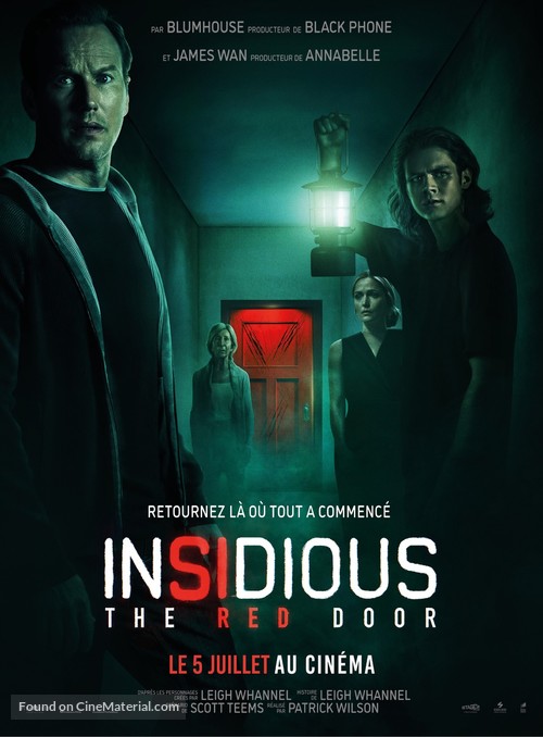 Insidious: The Red Door - French Movie Poster