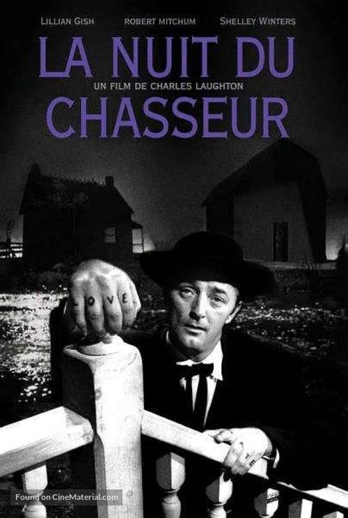 The Night of the Hunter - French DVD movie cover