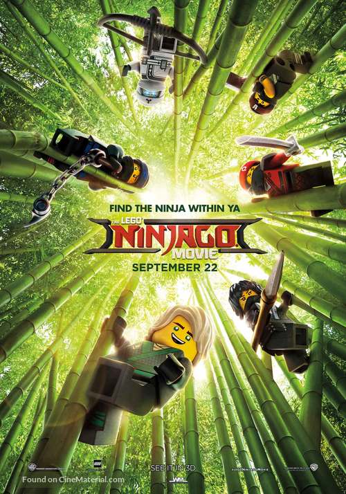 The Lego Ninjago Movie -  Movie Poster