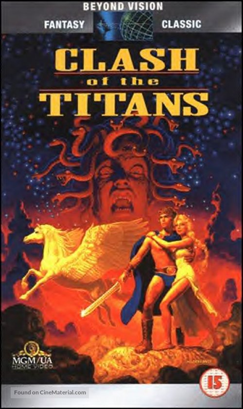 Clash of the Titans - British Movie Cover