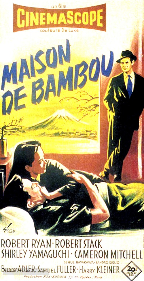 House of Bamboo - French Movie Poster