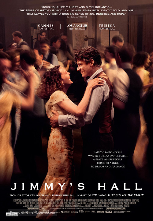 Jimmy&#039;s Hall - Canadian Movie Poster