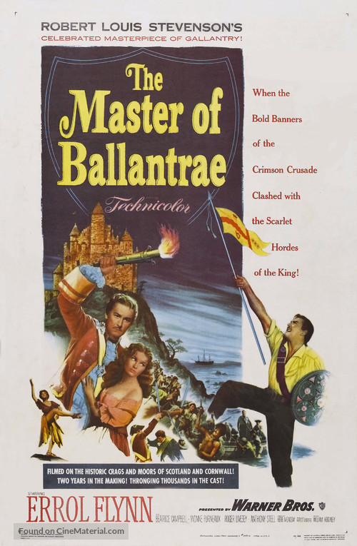 The Master of Ballantrae - Movie Poster