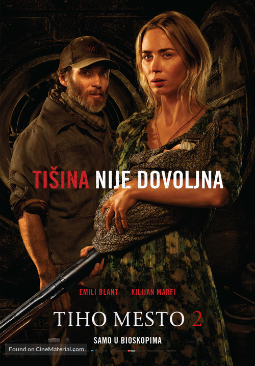 A Quiet Place: Part II - Serbian Movie Poster