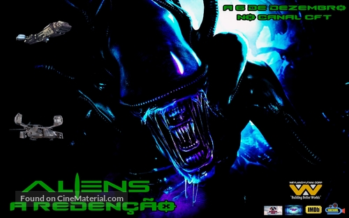 Aliens: A Reden&ccedil;&atilde;o - Portuguese Movie Poster