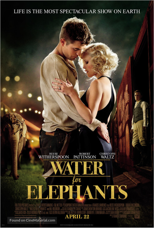 Water for Elephants - Theatrical movie poster