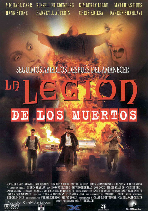 Legion of the Dead - Spanish poster