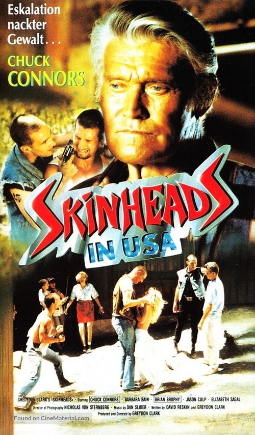 Skinheads - German VHS movie cover