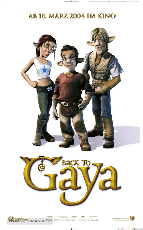 Back To Gaya - German Movie Poster