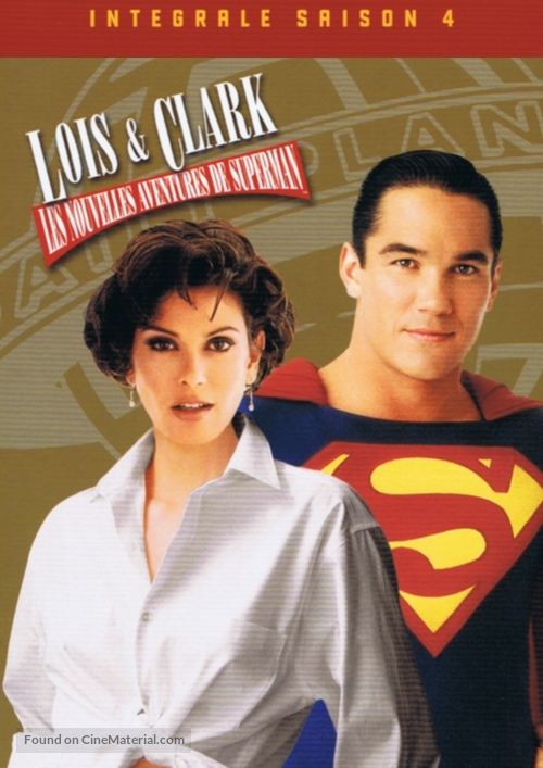 &quot;Lois &amp; Clark: The New Adventures of Superman&quot; - French DVD movie cover