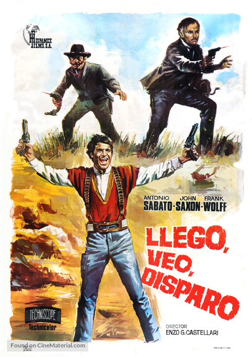 I tre che sconvolsero il West - vado, vedo e sparo - Spanish Movie Poster