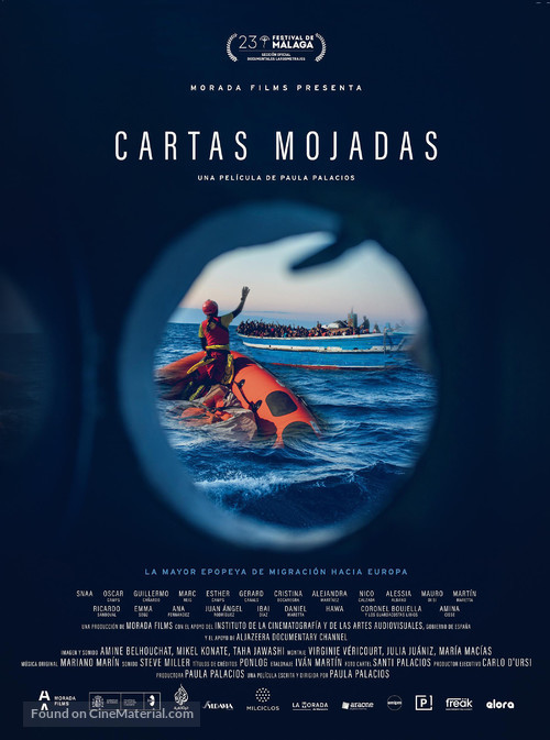 Cartas mojadas - Spanish Movie Poster