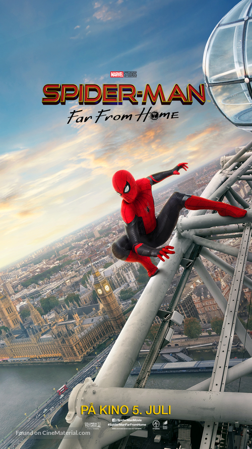 Spider-Man: Far From Home - Norwegian Movie Poster