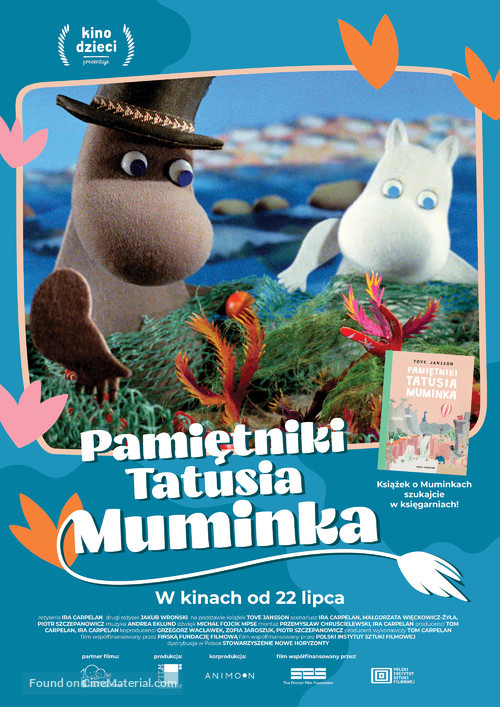 Muumipapa seiklused - Polish Movie Poster