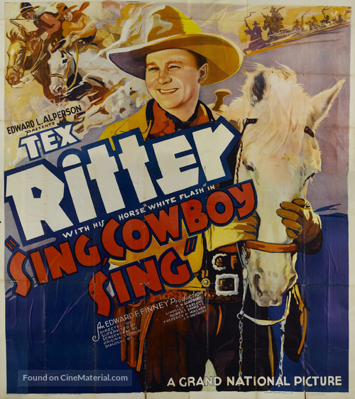 Sing, Cowboy, Sing - Movie Poster